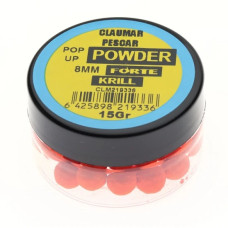 Pop-up Forte Powder Claumar Krill 15gr 8mm